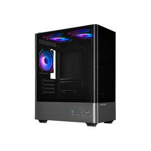 Корпус Prologix Lumi GM-01AB Glass Black
