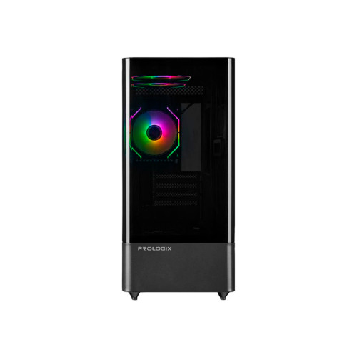 Корпус Prologix Lumi GM-01AB Glass Black