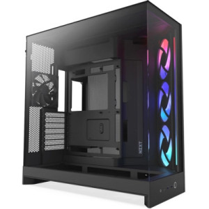 Корпус NZXT H9 Flow RGB Dual-Chamber All Black (CM-H92FB-R1)