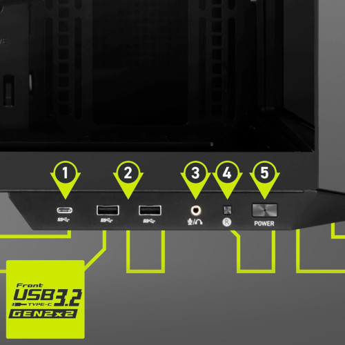 Корпус MSI MAG PANO 100L PZ Корпус MSI MAG PANO 100L PZ