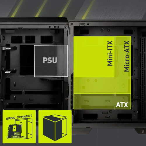 Корпус MSI MAG PANO 100L PZ Корпус MSI MAG PANO 100L PZ