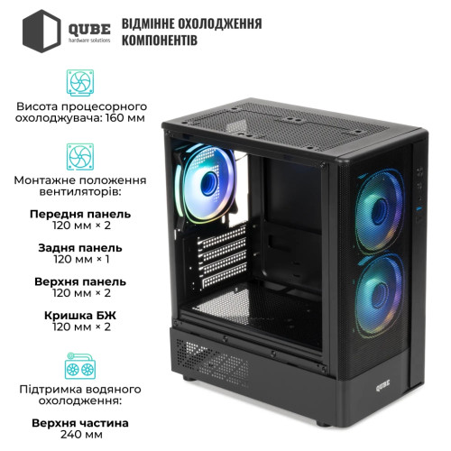 Корпус Qube GEON_GBNU3