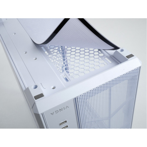 Корпус для ПК Vinga Eclipse White Корпус для ПК Vinga Eclipse White