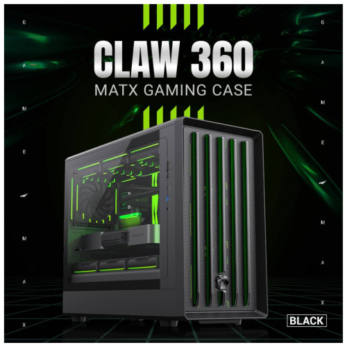 Корпус Gamemax Claw 360 BK