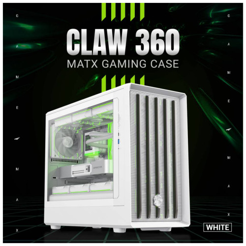 Корпус Gamemax Claw 360 WH