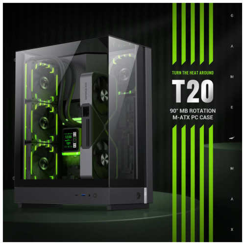 Корпус Gamemax T20 BK Корпус Gamemax T20 BK