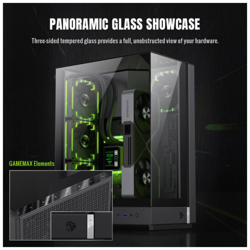 Корпус Gamemax T20 BK Корпус Gamemax T20 BK