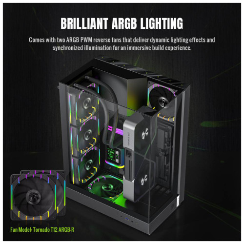 Корпус Gamemax T20 BK Корпус Gamemax T20 BK