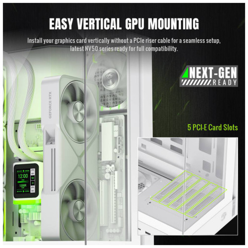 Корпус Gamemax T20 WH Корпус Gamemax T20 WH