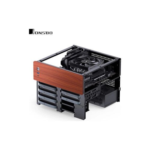 Корпус JONSBO N4 Black Корпус JONSBO N4 Black