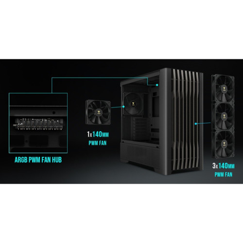 Корпус для ПК Gamdias ATHENA P3 (4711514501148)