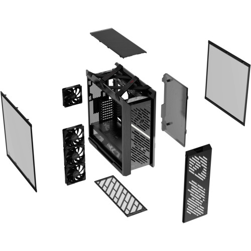 Корпус ASUS ROG Strix Helios II GX601S Black (90DC00W0-B39000) Корпус ASUS ROG Strix Helios II GX601S Black (90DC00W0-B39000)