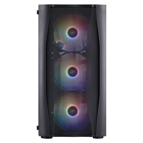 Корпус 1stPlayer X3-M-BK-4F1 Корпус 1stPlayer X3-M-BK-4F1