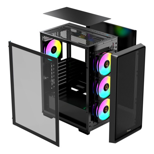 Корпус OCYPUS GAMMA C60 BK ARGB (GAMMA-C60-BKG400XX-GL) Корпус OCYPUS GAMMA C60 BK ARGB (GAMMA-C60-BKG400XX-GL)