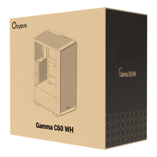 Корпус OCYPUS GAMMA C60 WH (GAMMA-C60-WHG000XX-GL) Корпус OCYPUS GAMMA C60 WH (GAMMA-C60-WHG000XX-GL)