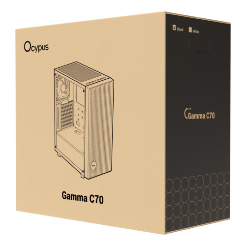 Корпус OCYPUS GAMMA C70 BK ARGB (GAMMA-C70-BKG400XX-GL) Корпус OCYPUS GAMMA C70 BK ARGB (GAMMA-C70-BKG400XX-GL)