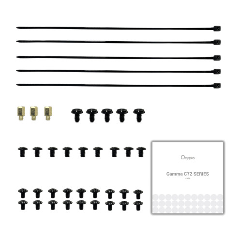 Корпус OCYPUS GAMMA C72 BK ARGB (GAMMA-C72-BKD400XX-GL) Корпус OCYPUS GAMMA C72 BK ARGB (GAMMA-C72-BKD400XX-GL)