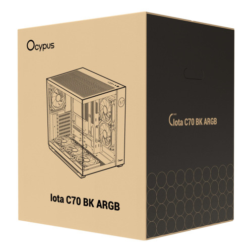 Корпус OCYPUS IOTA C70 BK ARGB (IOTA-C70-BKD600XX-GL) Корпус OCYPUS IOTA C70 BK ARGB (IOTA-C70-BKD600XX-GL)