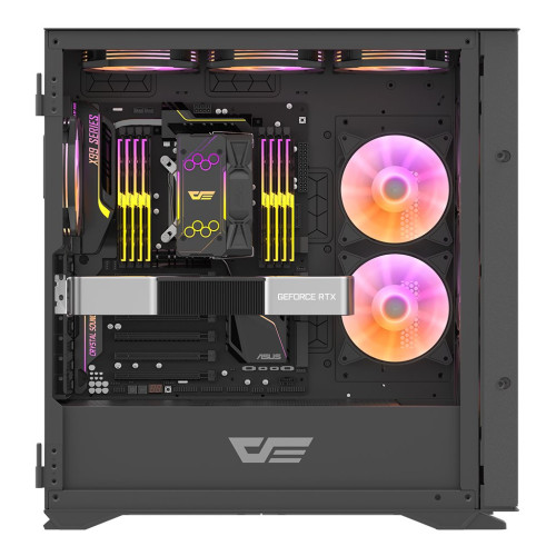 Корпус для ПК DARKFLASH DLX200 MESH BLACK Корпус для ПК DARKFLASH DLX200 MESH BLACK