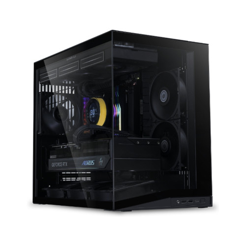 Корпус для ПК Lian Li O11 Dynamic Mini V2 Flow, Black (G99.O11DMIV2FX.00)