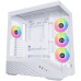 Корпус для ПК Lian Li V100R case with pre-installed four 120mm RGB PWM fan, White (G99.V100RW.01)