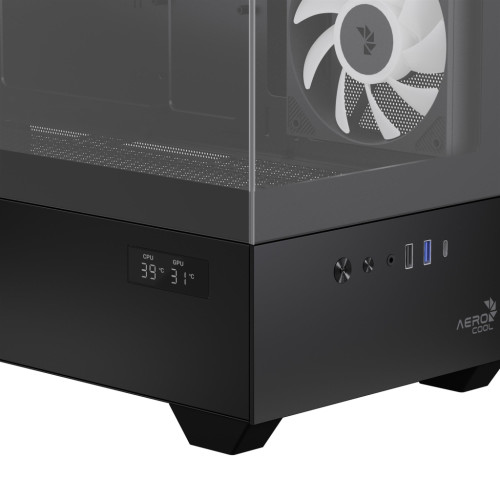 Корпус для ПК AeroCool P300D Digi-G-BK-v1 Black (ACCS-PN05033.11)