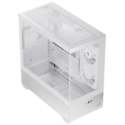 Корпус для ПК AeroCool P300D Digi-G-WT-v1 White (ACCS-PN05033.21)