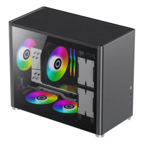 Корпус для ПК Gamemax SPARK BLACK (1125-2001R0067) Корпус для ПК Gamemax SPARK BLACK (1125-2001R0067)