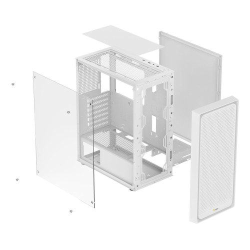 Корпус для ПК OCYPUS GAMMA C50 WH (GAMMA-C50-WHG000XX-GL)