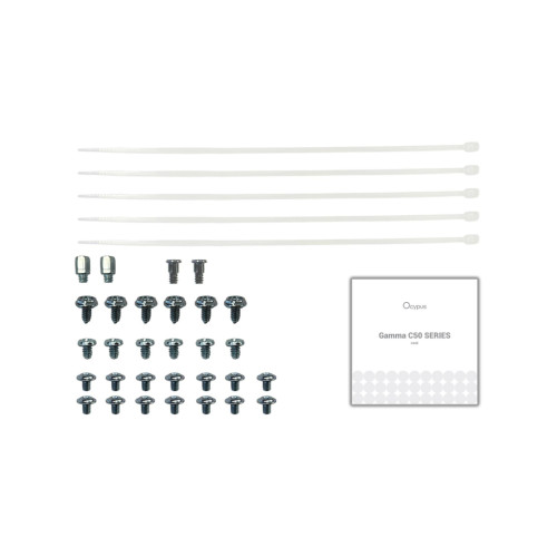 Корпус для ПК OCYPUS GAMMA C50 WH (GAMMA-C50-WHG000XX-GL)