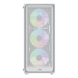 Корпус для ПК OCYPUS GAMMA C50 WH ARGB (GAMMA-C50-WHG400XX-GL)