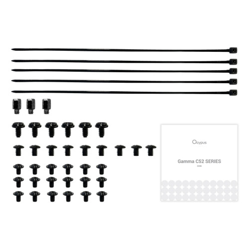 Корпус для ПК OCYPUS GAMMA C52 BK (GAMMA-C52-BKD000XX-GL)