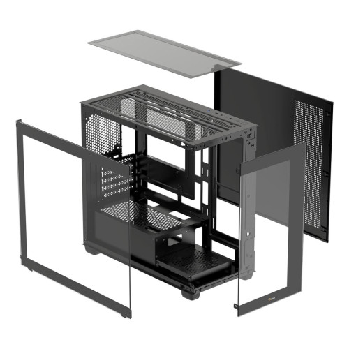 Корпус для ПК OCYPUS GAMMA C52 BK (GAMMA-C52-BKD000XX-GL)