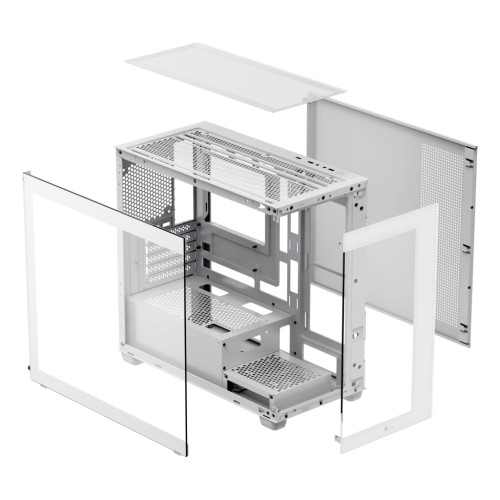 Корпус для ПК OCYPUS GAMMA C52 WH (GAMMA-C52-WHD000XX-GL)