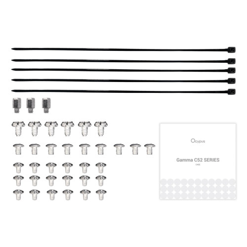 Корпус для ПК OCYPUS GAMMA C52 WH (GAMMA-C52-WHD000XX-GL)