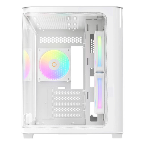Корпус для ПК OCYPUS IOTA C50 WH CURVE ARGB DIGITAL (IOTA-C50-WHD300CD-GL)