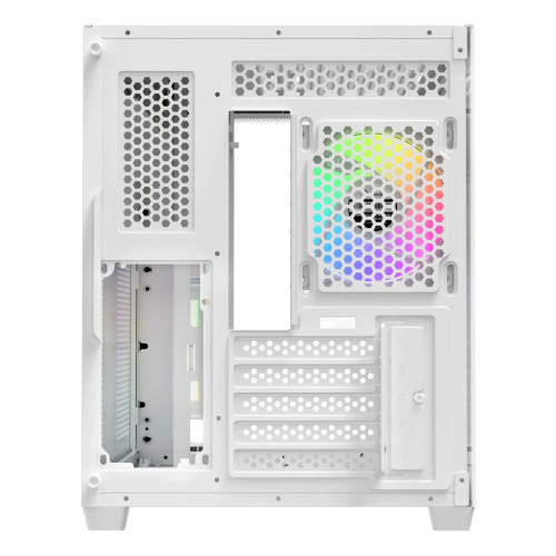 Корпус для ПК OCYPUS IOTA C50 WH CURVE ARGB DIGITAL (IOTA-C50-WHD300CD-GL)