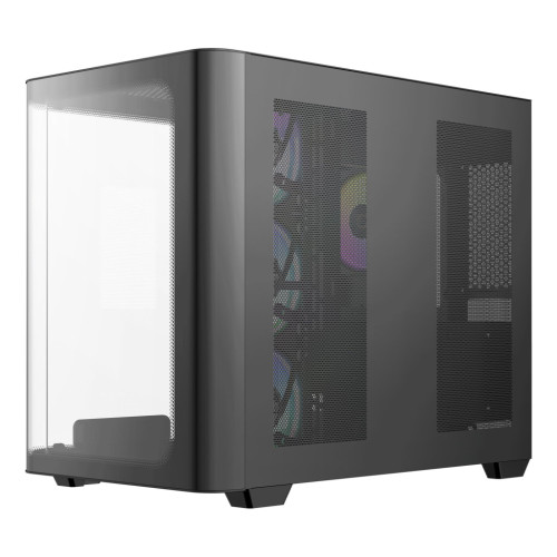 Корпус для ПК OCYPUS IOTA C70 BK CURVE ARGB DIGITAL (IOTA-C70-BKD400CD-GL)