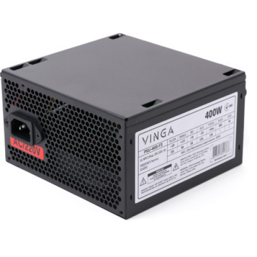Блок живлення Vinga 400W (PSU-400-F3) Блок живлення Vinga 400W (PSU-400-F3)