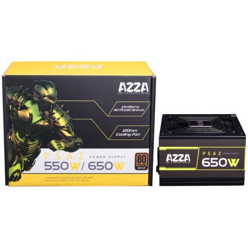 Блок живлення Azza 650W (PSAZ-650W)