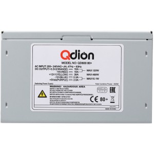 Блок живлення Qdion 600W (QD600 80+)