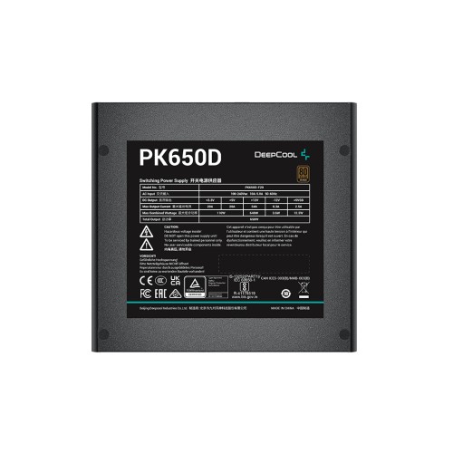 Блок живлення Deepcool 650W PK650D (R-PK650D-FA0B-EU)