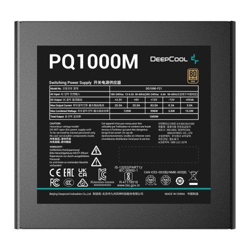 Блок живлення Deepcool 1000W (PQ1000M)