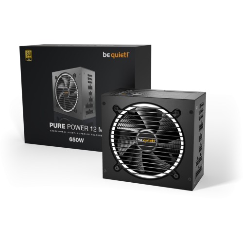 Блок живлення Be quiet! 650W PURE POWER 12 M (BN342)