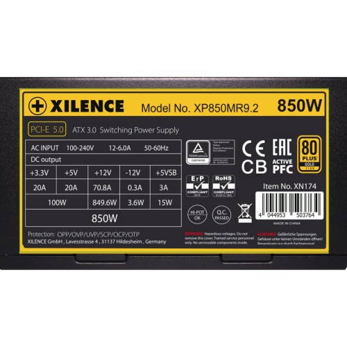 Блок живлення Xilence 850W (XP850MR9.2)