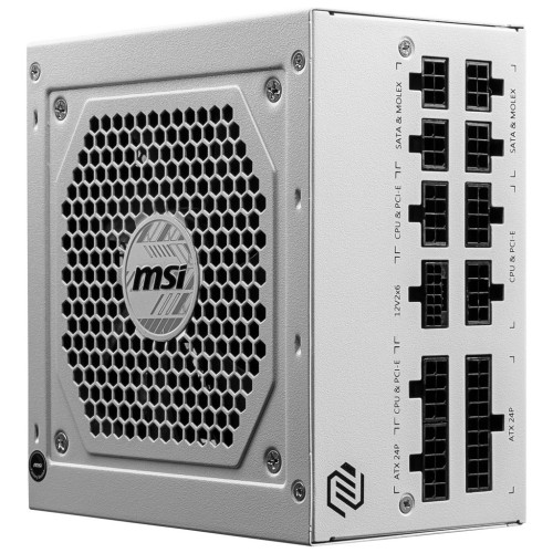 Блок живлення MSI 850W (MAG A850GL PCIE5 WHITE)