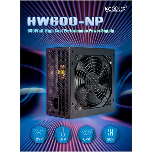 Блок живлення PcСooler 600W (HW600-NP)