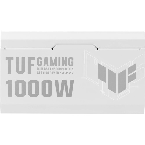 Блок живлення ASUS 1000W TUF-GAMING-1000G-WHITE PCIE5 (90YE00S5-B0NA00)