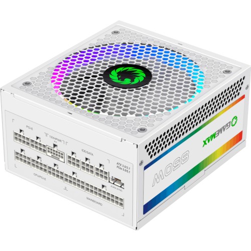 Блок живлення Gamemax 850W (RGB 850 PRO WH (ATX3.0/3.1 PCI)