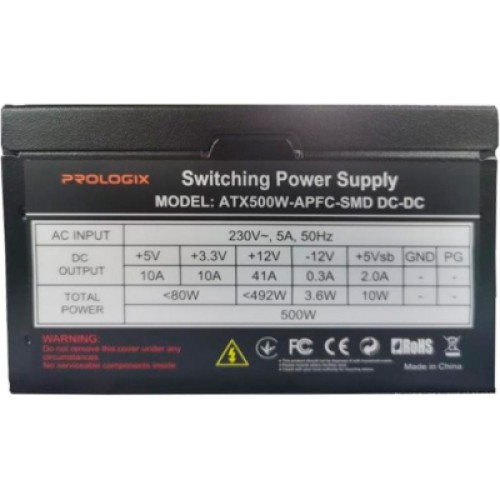 Блок живлення Prologix 500W (Prologix 500W APFC_Bulk)